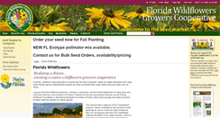 Desktop Screenshot of floridawildflowers.com